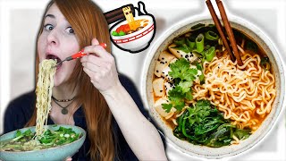 Japanische Ramen selber machen  Lecker und super einfach 🍜 [upl. by Scever157]