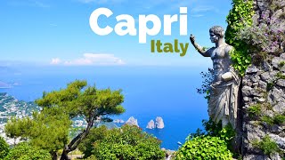 Capri Italy 🇮🇹  September 2022  4K 60fps HDR Walking Tour [upl. by Sion798]