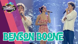 Benson Boone sings ‘In The Stars’ with Julie Anne San Jose  AllOut Sundays [upl. by Pamelina]