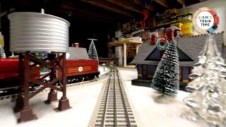 Lionel Polar Express Model Train  Christmas Train Ride [upl. by Akehsat]