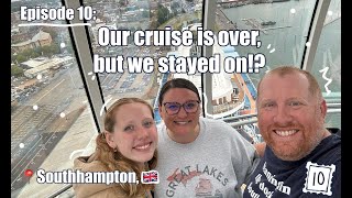 Disembarking our Norwegian Fjords cruise in Southampton and sailing away to France and Spain [upl. by Annol]