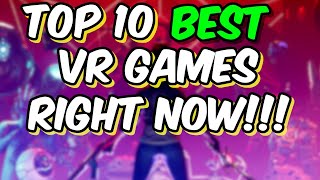 Top 10 Best VR Games 2024 [upl. by Frendel]