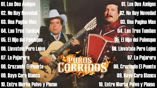 LOS CADETES DE LINARES MIX EXITOS  CORRIDOS FAMOSOS EXITOS DE ORO [upl. by Adlih]