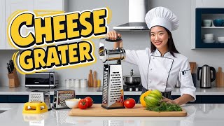 5 Blades Cheese Grater With Handle Amazon Kitchen Gadget [upl. by Recha]