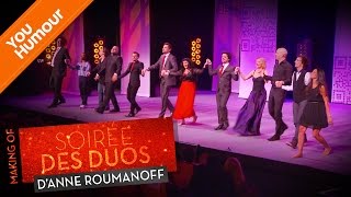 MAKING OF  Soirée des duos dAnne Roumanoff [upl. by Amalburga]