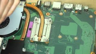 NECTOKIN capacitor replacement on a Toshiba laptop  random shutdown or restart [upl. by Maddocks394]