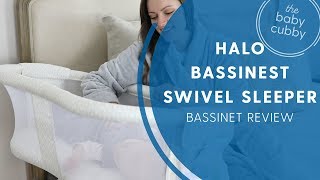 Halo Bassinest Swivel Sleeper Review [upl. by Airdnoed]