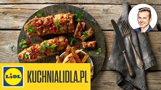 🍴 Polędwiczki w pikantnym sosie z domowymi frytkami  Karol Okrasa  Przepisy Kuchni Lidla [upl. by Hulen156]