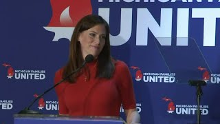 Michigan governor hopeful makes light of Gretchen Whitmer kidnap plot [upl. by Anerbas291]