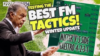 MISTER Vs SIDE MAESTRO 4231  Testing the Best FM24 Tactics  Football Manager 2024 [upl. by Mendive]