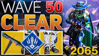 Onslaught Salvation EXPERT FULL 50 WAVE RUN  Destiny 2 Revenant [upl. by Dacy205]