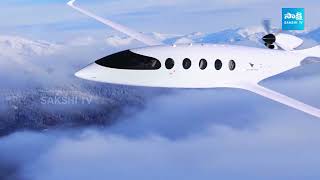 Electric Planes Aircraft Powered by Electricity  Eviation Aircraft Alice  SakshiTV [upl. by Milli]