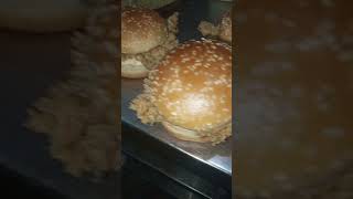 Zinger burger 🍔 for you videotrending streetfood food [upl. by Willey]