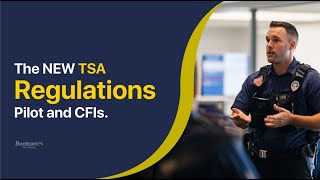 New TSA Regulations for Pilots and CFIs  Dont get left behind [upl. by Couture29]