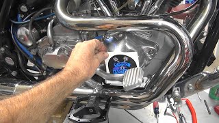 138 1983 fxrt shovelhead dyna ignition timing adj brake repair 197984 FXR FLT harley tatro machine [upl. by Eivets669]