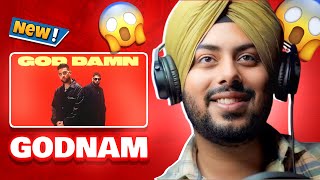 Reaction on Badshah X Karan Aujla  God Damn Official Video  Hiten  Ek THA RAJA [upl. by Renferd]