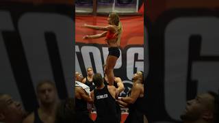 Baskets with Gabi Butler🔥💪🙌 music beats remix cheerlife cheer cheerdance weberstate [upl. by Ahsyekat967]