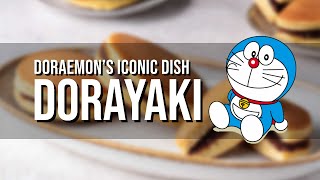 The Story of Doraemons Iconic Dorayaki Dish  Homemade Dorayaki Recipe [upl. by Elyak837]