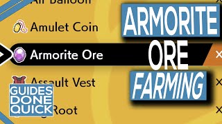 Sword amp Shield Armorite Farming Guide Digger Locations [upl. by Alleyn]