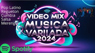 MIX MUSICA VARIADA 2024 ✨LO MÁS ACTUAL  POP REGGAETON CUMBIA SALSA MERENGUE ✨Studio Red Music [upl. by Pruchno]