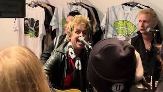 Green Day  Dilemma acoustic  live  Rough Trade NYC  01192024 [upl. by Assek]