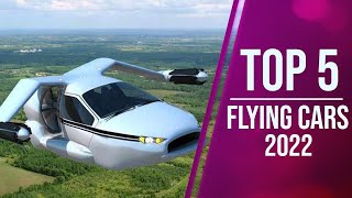 Top 5 Flying Cars 2022 You Didnt Know Existed [upl. by Aynotahs]