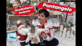 Come realizzare il Puntale per lAlbero di Natale  PUNTANGELO  Tiridarte by Arte In Corso [upl. by Atsed789]