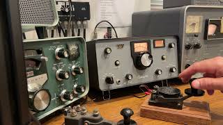 Ten Tec Century 21 CW Morse Code SKCC 20m [upl. by Xel492]