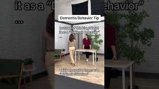 Dementia Behavior Tip caregiving [upl. by Kraska381]