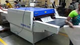 Conveyor Collar Fusing machine Impress Model SEABIRD 1000 AT [upl. by Kared]