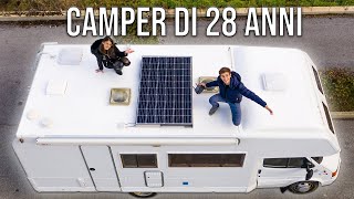 ABBIAMO VERNICIATO IL TETTO IN 10 Minuti  ORA E IMPERMEABILE   Restauriamo il Camper [upl. by Ahsikal]