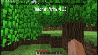 COMO JOGAR VERSÕES ANTIGAS DO MINECRAFT LAUNCHER 2021 [upl. by Cuda457]