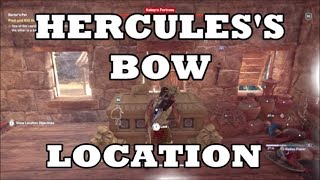 Assassins Creed Odyssey  Herakless Legendary Bow Location [upl. by Eustache426]