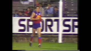 Fitzroy v North Melbourne Round 3 1987 [upl. by Kazim]