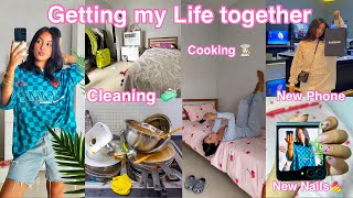 Getting my life together VLOG 🧹🧼💅🧑🏻‍🍳✨ [upl. by Brod769]