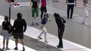 Foil Fencing Lesson European Fencing Championship 2023 [upl. by Leyla]