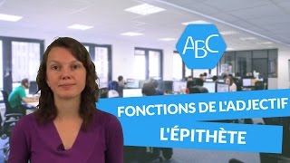 Cours de français 6ème les fonctions de ladjectif  lépithète [upl. by Kcirddor]