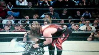 Kane eliminates Honky Tonk Man from RR 2001 [upl. by Anilek]