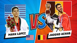 Jaouad ACHAB BEL vs Mark LOPEZ USA  GRAND PRIX Semifinal 🏆 [upl. by Griffith]