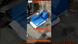 Manual Heat Press Machine 16x24 Inch Video of the day Inch 91 9999048911 [upl. by Pettiford604]