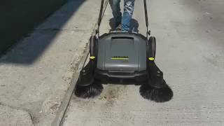 Jak działa zamiatarka ręczna Karcher 7020C [upl. by Keung]