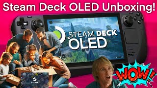 Steam Deck OLED Unboxing 2024  Lets open it together [upl. by Franny]