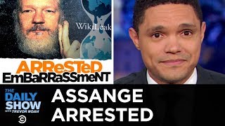 Assange Arrested and Charged with Conspiracy  The Daily Show [upl. by Greenman]