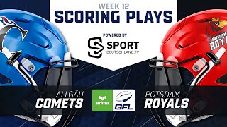 Allgäu Comets  Potsdam Royals  Highlights  ERIMA GFL 12 Spieltag  SDTV Football [upl. by Ok]