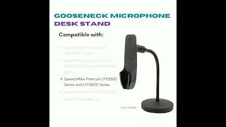 Microphone Gooseneck Stand For Philips SpeechMike Air SpeechMike Touch Premium amp Nuance® PowerMic4 [upl. by Adnih]