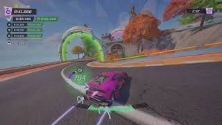 Fortnite Rocket racing Riviera Speed run 12800 [upl. by Lewendal]