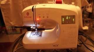 HOW TO THREAD A SINGER SEWING MACHINE ELECTRONIC 4166 TUTORIAL [upl. by Huxley]