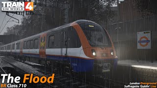 The Flood  London Overground  Train Sim World 4 4K 60FPS [upl. by Bergmans294]