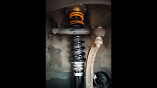 The PROPER WAY to adjust and Setup Coilovers helper springs required [upl. by Spencer221]