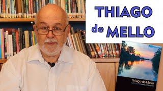 Poesia brasileira  Thiago de Mello faz escuro mas eu canto [upl. by Eggleston]